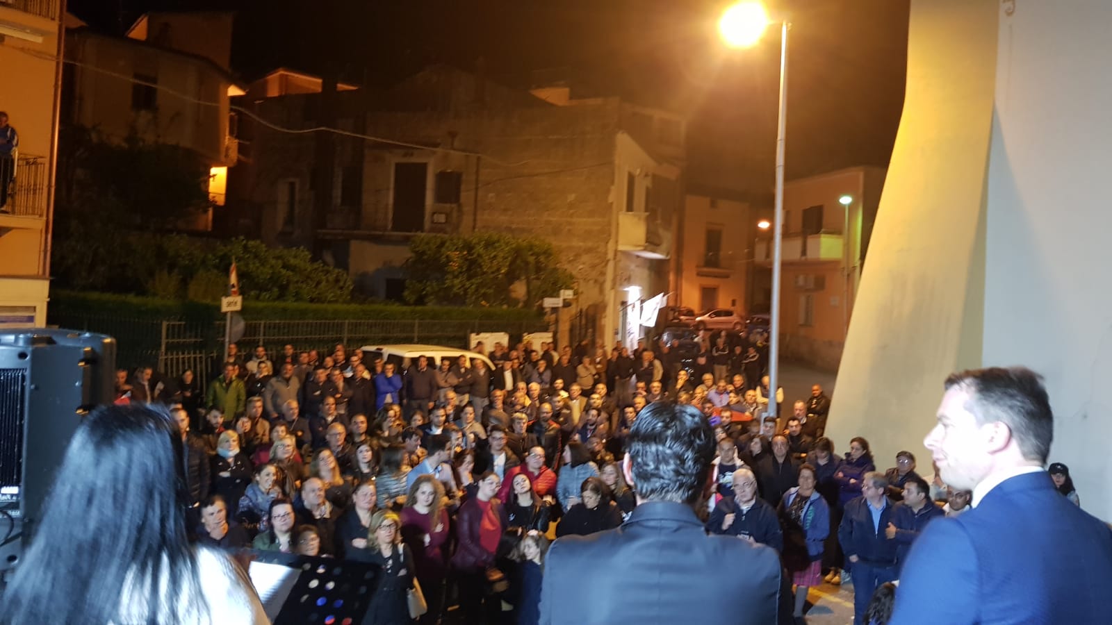 Giovanni Ferrara chiude la campagna elettorale in Piazza Giovanni XXIII